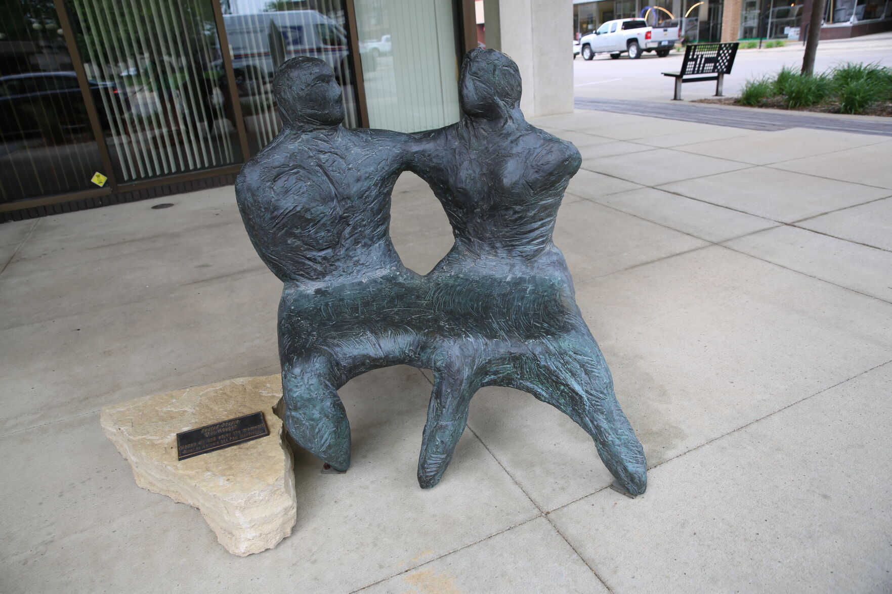 Seated Couple